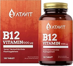 Atavit B12 Vitamin 1000 mg 120 Tablet