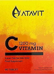 Atavit C Vitamin 1200 mg 90 Tablet