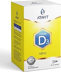 Atavit D3 Vitamin Oral Sprey 20 ml