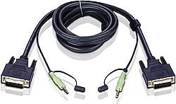 Aten 2L-7D02H 1.8 m DVI-D Kablo