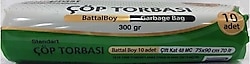 Atiplast Standart Battal Boy Çöp Poşeti 10'lu