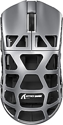 Attack Shark R3 Gri Şarjlı Optik Kablolu/Kablosuz Oyuncu Mouse