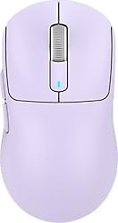 Attack Shark X3 Mor Şarjlı Makrolu Optik Kablosuz Oyuncu Mouse
