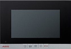 Audio 002615 7" Görüntülü Mekanik Butonlu IP Linux Diafon Siyah
