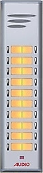Audio 004849 E20 Basic Serisi Çift Butonlu 20'li Zil Paneli