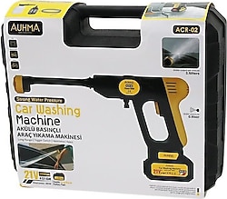 Auhma ACR-02 21 V Çift Akülü Basınçlı Araç Yıkama Makinesi