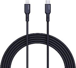 Aukey CB-NCL1 1.8 m Type-C to Lightning Şarj Kablosu