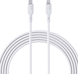Aukey CB-NCL1-WH 1.8 m Beyaz Type-C to Lightning Şarj Kablosu
