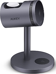 Aukey LC-MC311A-GY 3in1 Kablosuz Şarj Aleti