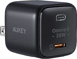 Aukey PA-B1L Mini 30 W Hızlı Şarj Adaptörü