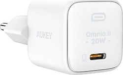 Aukey PA-B1T-WH Mini Beyaz 20 W Hızlı Şarj Adaptörü