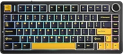 Aula F75 RGB %75 TKL Gray Switch Kablolu/Kablosuz Mekanik Oyuncu Klavyesi