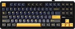 Aula F87 Turuncu RGB TKL GrayWood V3 Switch Kablolu/Kablosuz Mekanik Oyuncu Klavyesi