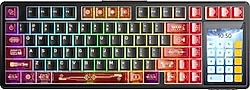 Aula L99 Kırmızı RGB TKL Raindrop Switch Kablolu/Kablosuz Mekanik Oyuncu Klavyesi