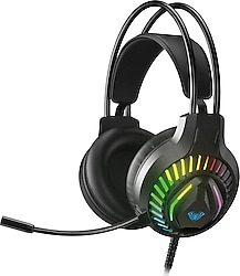 Aula S605 RGB USB Kablolu Kulak Üstü Oyuncu Kulaklığı