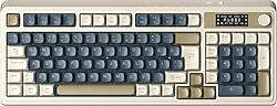 Aula S99 Pro Retro Lacivert RGB Kablolu/Kablosuz Oyuncu Klavyesi