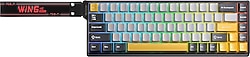Aula WIN68 HE Max Sarı RGB %65 TKL Wing Chun Magnetic Switch Kablolu Mekanik Oyuncu Klavyesi