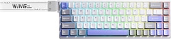 Aula WIN68 HE Max RGB %65 TKL Wing Chun Magnetic Switch Kablolu Mekanik Oyuncu Klavyesi