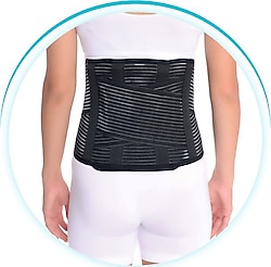 Aurafix AO-63 Pedli Lumbostad 26 cm Medikal Korse