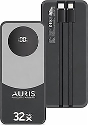 Auris ARS-PB140 32.000 mAh Hızlı Şarj Powerbank