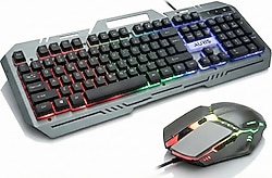 Auris KGC20 Q Kablolu Oyuncu Klavye Mouse Seti