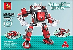 Ausini Assembling Master 3 in 1 286 Parça
