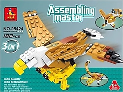 Ausini Assembling Master 3 in 1 182 Parça Dönüşen Kartal 25424