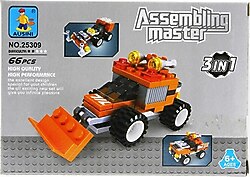 Ausini Assembling Master 3 in 1 66 Parça Traktörler