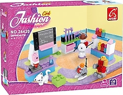 Ausini Fashion Set 24420 130 Parça Blok Oyuncak