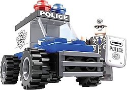 Ausini 33 Parça Mini Polis Jeepi 23101