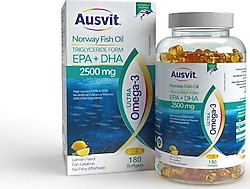 Ausvit Ultra Omega 3 Norveç Balık Yağı 180 Softgel