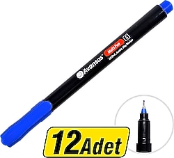 Avansas Multipen Permanent S 12'li Asetat Kalemi