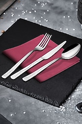 Avcı Ay Işığı 18 Parça 6 Kişilik Çatal Kaşık Bıçak Takımı