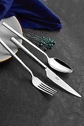 Avcı Klas 60 Parça 12 Kişilik Çatal Kaşık Bıçak Takımı
