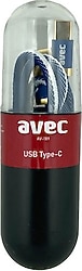 Avec AV-189 USB to Type-C Şarj Kablosu