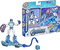 Marvel Avengers Bend & Flex Missions Captain America Buz Görevi F5868