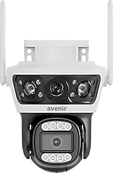 Avenir AV-S302 Full HD 4MP Gece Görüşlü IP Wi-Fi Güvenlik Kamerası