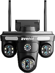 Avenir AV-S316X3 Speed Dome 16 MP Gece Görüşlü IP Wi-Fi Güvenlik Kamerası