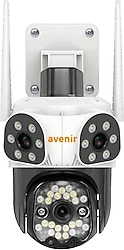 Avenir AV-S333 Full HD 9 MP Gece Görüşlü Wi-Fi Güvenlik Kamerası