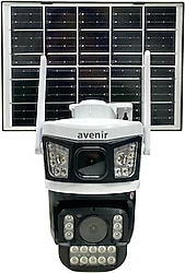 Avenir AV-S425 6 MP Solar Güneş Enerijli Gece Görüşlü Güvenlik Kamerası