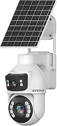 Avenir AV-S430X 4 MP Speed Dome Solar Gece Görüşlü Güvenlik Kamerası