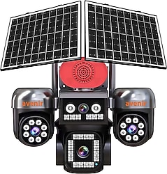 Avenir AV-S446 Speed Dome 12 MP Solar Gece Görüşlü Güvenlik Kamerası