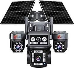 Avenir AV-S945 8 MP Güneş Enerjili Gece Görüşlü Güvenlik Kamerası