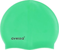 Avessa SC-709 Koyu-Yeşil Silikon Yüzücü Bonesi