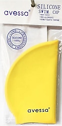 Avessa SC-807 Sarı Silikon Yüzücü Bonesi