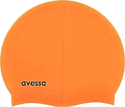 Avessa SC-610 Turuncu Silikon Yüzücü Bonesi