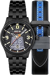 AVI-8 Flyboy Capcom 1942 Pixel Limited Edition AV-4121-33 Erkek Kol Saati