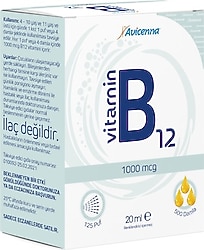 Avicenna Vitamin B12 1000 mcg Sprey 20 ml