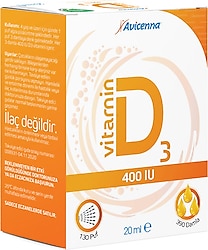 Avicenna Vitamin D3 400 IU Sprey 20 ml
