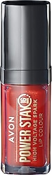 Avon Power Stay High Voltage Spark Scarlet Flame Likit Ruj